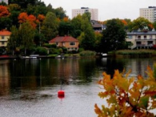 Bốn mùa trong ngày ở thành phố nhỏ Thụy Điển