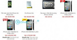 Gia Vũ Mobile đang có hàng hot iPhone 3GS?