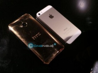 HTC One bằng vàng ròng, siêu siêu siêu đẹp :X !