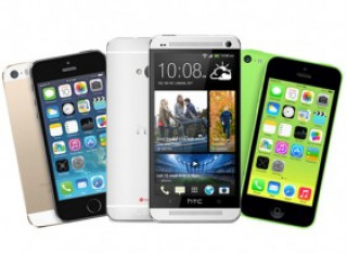 iPhone 5S, 5C đọ sức với Sony Xperia Z1, HTC One