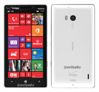 Rò rỉ thêm thông tin Nokia Lumia 929 phiên bản màu trắng của Verizon