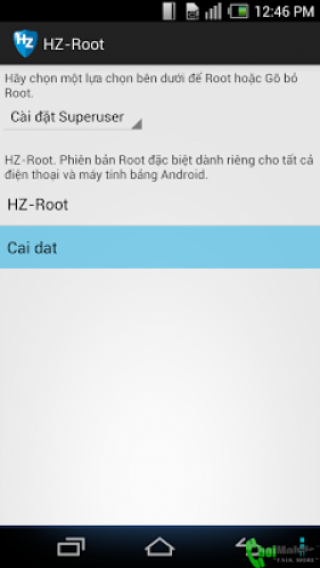 Root & Unroot - Tool khủng cho Android