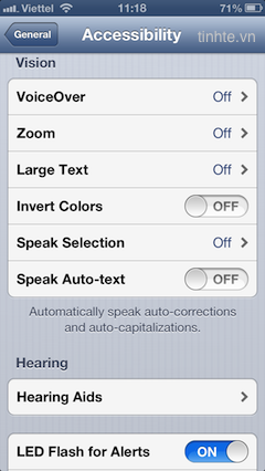 Sử dụng iPhone thông minh - Phần 5: Settings (tt) (iP5, iOS 6)