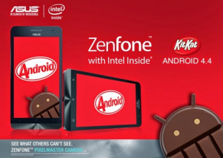Cập nhật Android 4.4.2 Kitkat cho Zenfone 4, 5, 6 chính thức