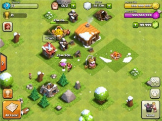 Hack Clash of Clans v6.186.3 apk trên Android đã root