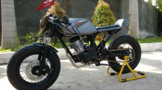 Honda CD125 độ phong cách cafe racer đẹp ở Bình Dương