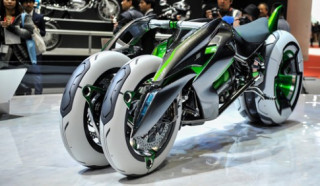 Kawasaki Concept J - Xe điện 4 bánh độc đáo