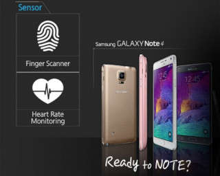 Khóa vân tay trên Samsung Galaxy Note 4 hướng dẫn chi tiết