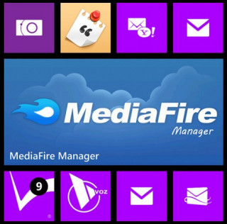 Quản lý và share file từ Mediafire trên điện thoại WP8
