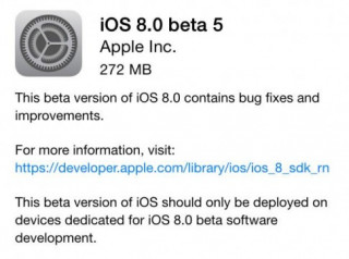 Tải và cài đặt iOS 8 beta 5 cho iPhone, iPad và iPod
