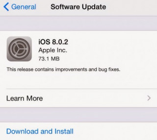 Tải và cài đặt iOS 8.0.2 cho iPhone, iPad, iPod Touch