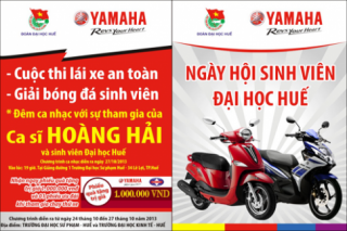 Yamaha-Tưng bừng Ngày hội Sinh viên ở Huế và Phú Thọ