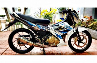 1 vài mẫu Suzuki Raider độ nhẹ