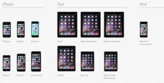 11 thiết bị của Apple được cập nhật IOS 8