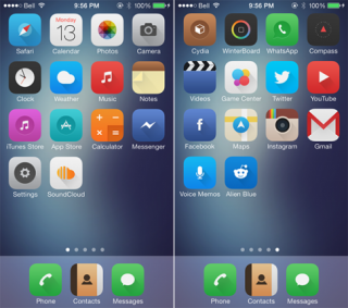 9 giao diện Winterboard cực đẹp cho iOS 7