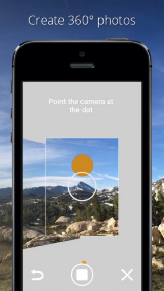 Camera Photo Sphere của Google đã xuất hiện trên iPhone