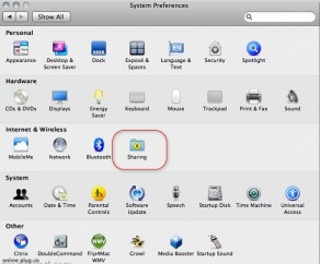 Chia sẻ tập tin trên Mac OS X an toàn