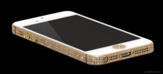 Chiêm ngưỡng iPhone 5S nạm pha lê
