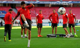 Diego Costa tập luyện như “điên”, sẵn sàng cho trận đấu tối nay !