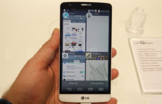 Điện thoại LG G3 Stylus hỗ trợ khe cắm thẻ nhớ ngoài