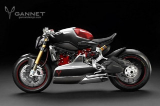 Ducati 1199 Panigale độ cafe fighter hầm hố