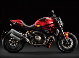 Ducati Monster Hunter cực ngầu và hầm hố với quái vậy Rioreus