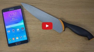 Galaxy Note 4 có thể dùng dao để sử dụng ?