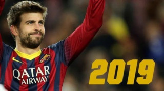 Gerard Pique bị “trói chặt” ở Barca tới năm 2019 !