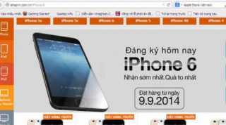 Hàng vạn người đặt mua iPhone 6 tại Việt Nam.