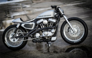 Harley Nightster độ cafe racer