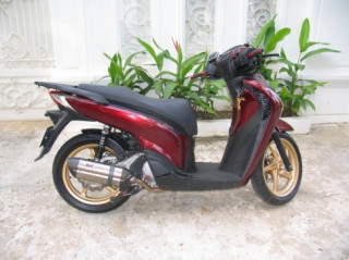 Honda SH đi pô Mivv cực ngầu