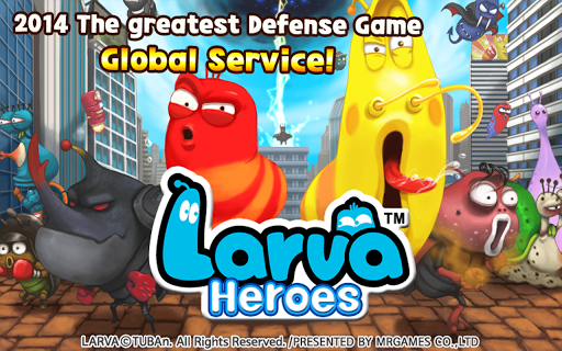 Larva Heroes: Lavengers 2014 v1.1.7 Full Apk Data Mod (Gold/Candy)