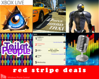 Loạt game / ứng dụng giảm giá trong đợt Red Stripe Deals của Windows Phone Store