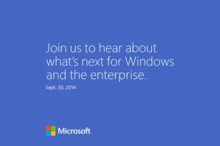 Microsoft sẽ công bố Windows 9 vào ngày 30/9.