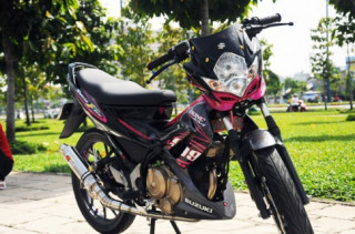 Satria F (Raider R150) hồng cá tính