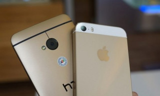 So sánh iPhone 5S GOLD và HTC One GOLD - Hai điện thoại “vàng” đẹp nhất 2013