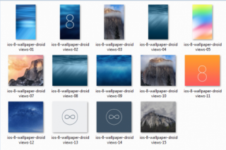 Tải bộ hình nền iOS 8 Wallpapers cho Android Full HD tuyệt đẹp