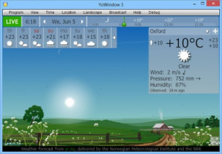 YoWindow 3S - phần mềm dự báo thời tiết mọi lúc mọi nơi