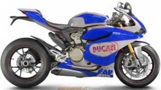Body handmade của Ducati 1199