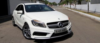 Diện kiến Mercedes-Benz A45 AMG đầu tiên ở Sài Gòn