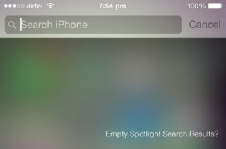 Fix lỗi Spotlight Search trên iOS 8 không hoạt động