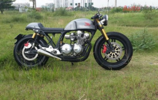 Honda CB 750 Custom đời 1981 ‘chất’ với phong cách Cafe racer