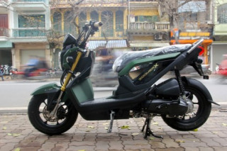 Honda có bản Zoomer-X 2014 màu sơn mới