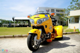 Honda Gold Wing Độ 3 bánh tại Sài Gòn
