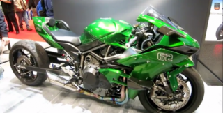 Kawasaki Ninja H2R Độ phong cách Drag Race