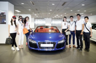 Ngắm dàn đại sứ thương hiệu của Audi tại trường đua Autodrome Dubai