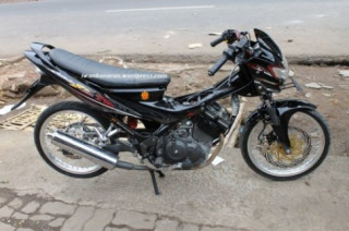 Satria F độ trần phong cách Drag nhẹ mà đẹp