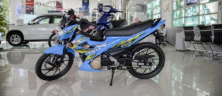 Suzuki Raider 150 xanh ngọc tại Sài Gòn