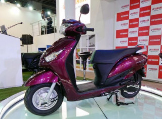 Yamaha Cygnus Alpha mới ra mắt ở Ấn Độ với giá 790 USD.