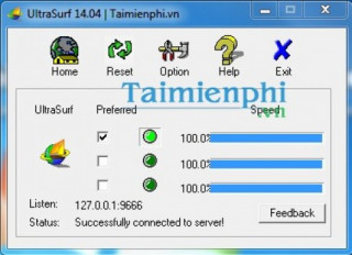 Download phần mềm Ultrasurf 2015